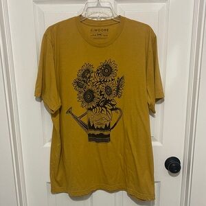 Moore Mustard Graphic T-Shirt
